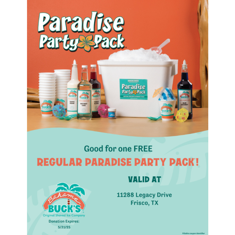 Bahama Bucks  | Paradise Party Pack