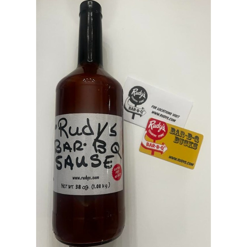 Rudy's Bar-B-Q | Gift Card & Sauce