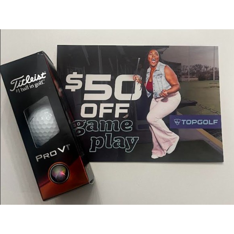 Top Golf Gift Certificate