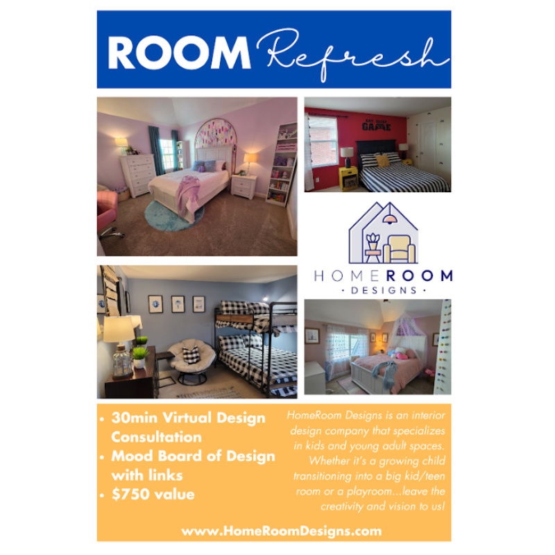 HomeRoom Designs | Room Refresh Consultation & Mood Board Voucher