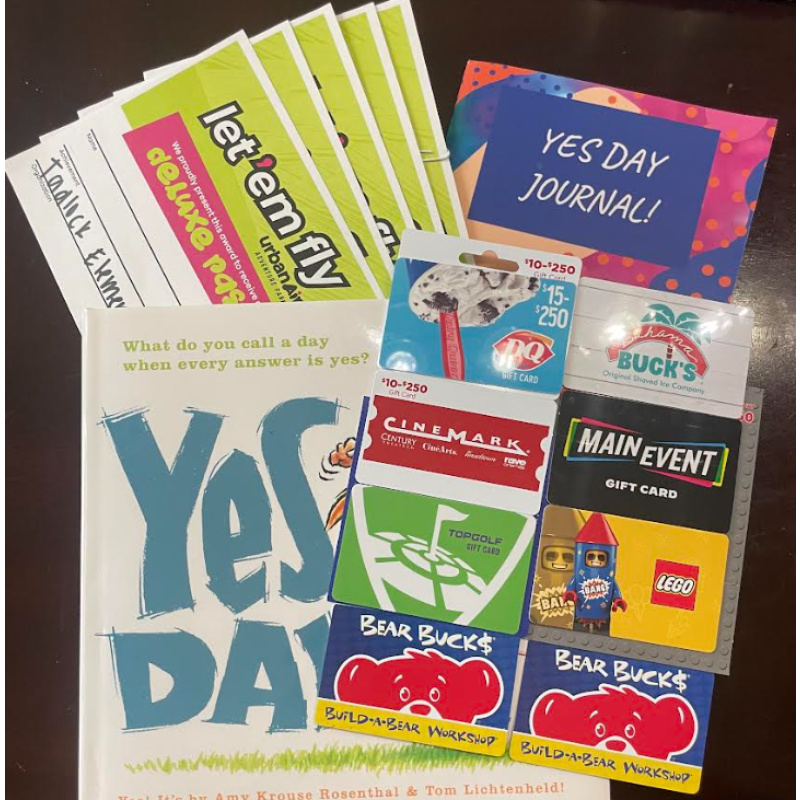 5th Grade | "Yes Day" Basket